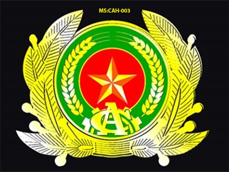 báo giá huy hiệu công an nhân dân CAH003